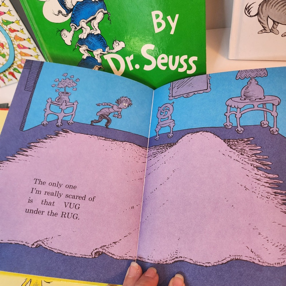 Dr. Seuss Childrens Books Multicolor Hardcover Beginner Reader Lot of 7 Kids - Picture 7 of 7